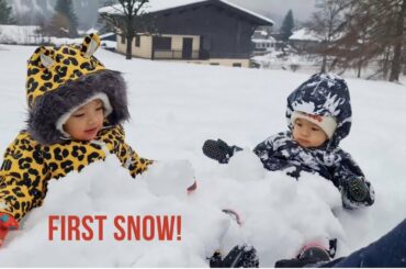 French Holiday Part 2: Tili's First Snow & 2nd Birthday!