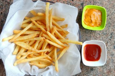 KFC Style French Fries Recipe/Tasty and Crispy Homemade French Fries/Crispy Potato Fries Recipe - KW