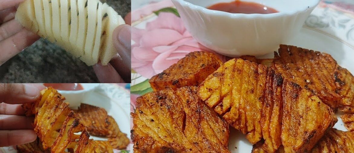 Easy Potato Twister Recipe /Crispy Potato French Fries In New Style At Home/By Delicious Dishes