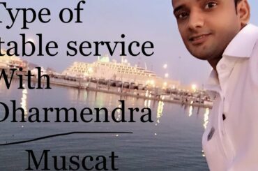 Type Of Service!   Table service-American,Silver,French,Russian,Gueridon,In Restaurantan,Hotel