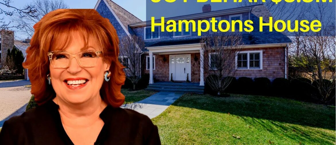 Inside ‘The View’ Host JOY BEHAR’S $3.8 Million Elegant Ex-House in East Hamptons New York: House