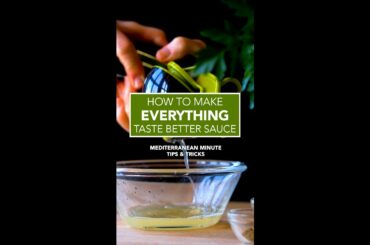 How to Make GREEN TAHINI SAUCE is NEXT KITCHEN OBSESSION! CRAZY HEALTHY "EVERYTHING" SAUCE #shorts