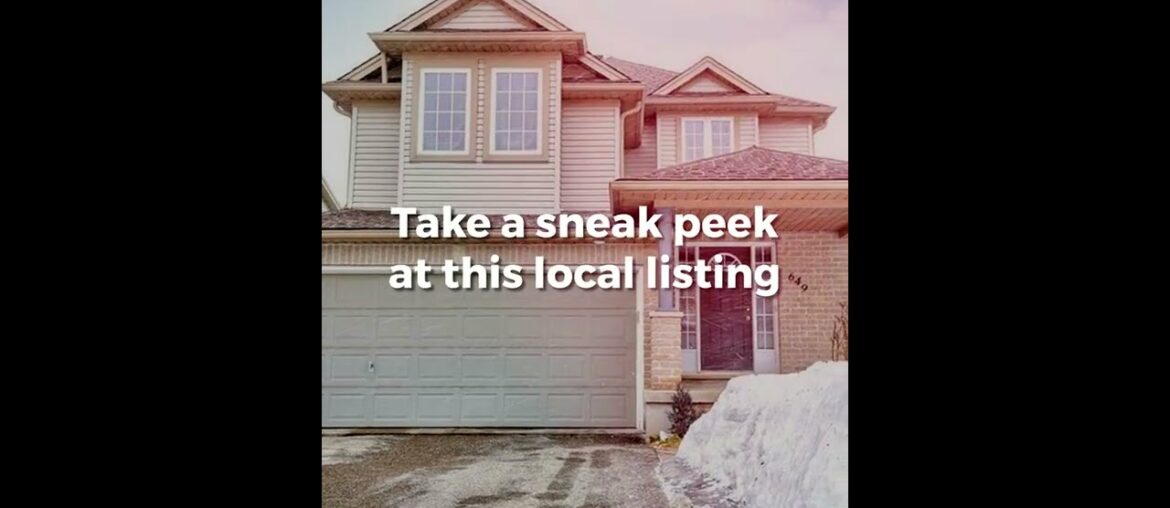 649 Interlaken Dr, Waterloo — MLS# 40214357 649 Interlaken Dr, Waterloo -- MLS# 40214357