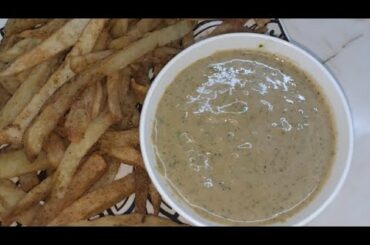 SPICY FRENCH FRIES WITH SAUCE RECIPE| QUICK AND EASY| #shortvideo