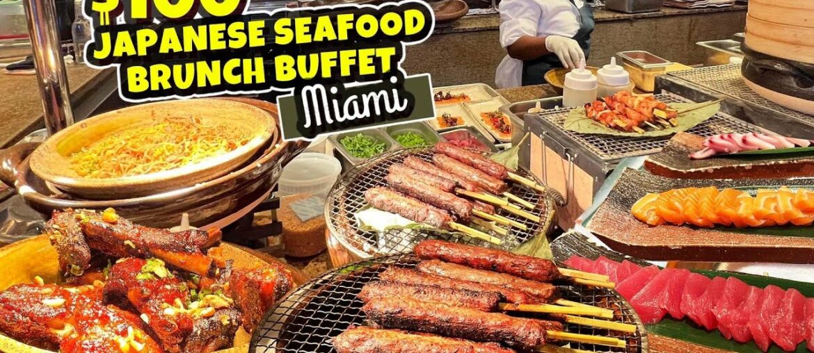 $100 JAPANESE SEAFOOD BRUNCH BUFFET! Truffle HOTPOT & Wagyu DUMPLINGS | BEST ALL YOU CAN EAT! $100 JAPANESE SEAFOOD BRUNCH BUFFET! Truffle HOTPOT & Wagyu DUMPLINGS | BEST ALL YOU CAN EAT!