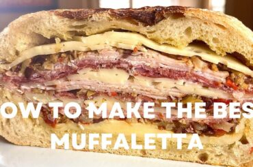 New Orleans Muffaletta Sandwich / Mardi Gras Food