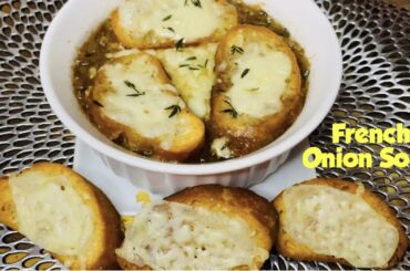 HOW TO MAKE HOMEMADE FRENCH ONION SOUP