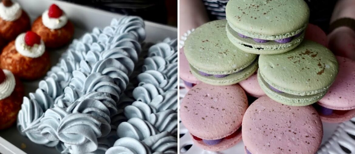 Making a Parisian Cafe Themed Dessert Table | Setting Up a Paris Themed Dinner Party for My Friends