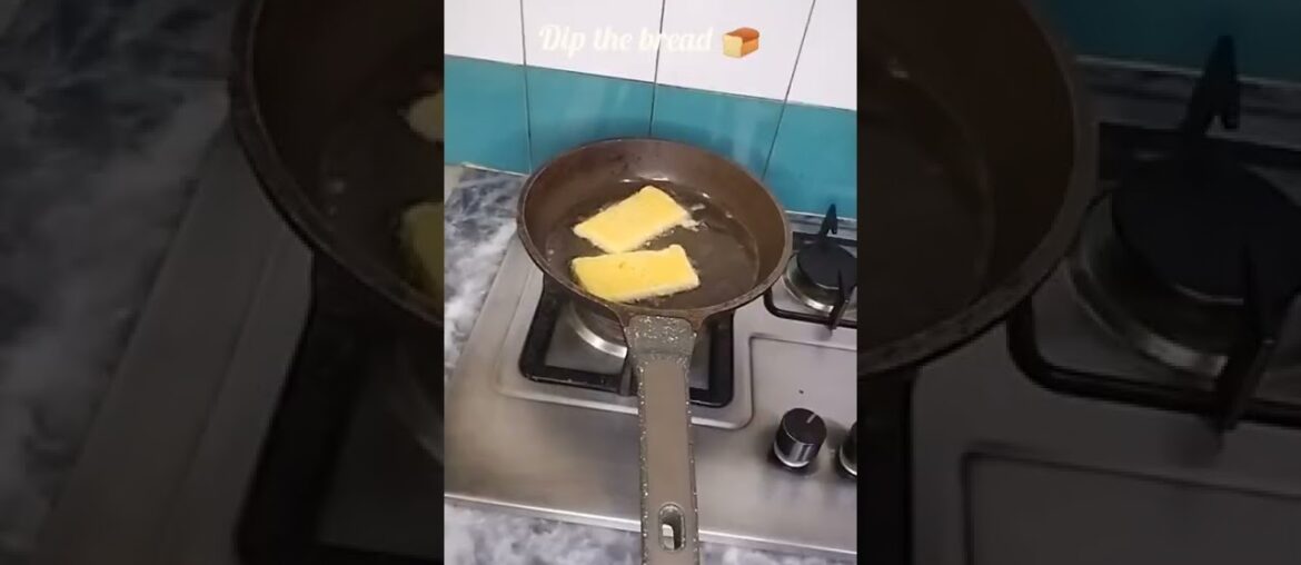 Meethi bread | French toast recipe | Quick sweet bread # shorts