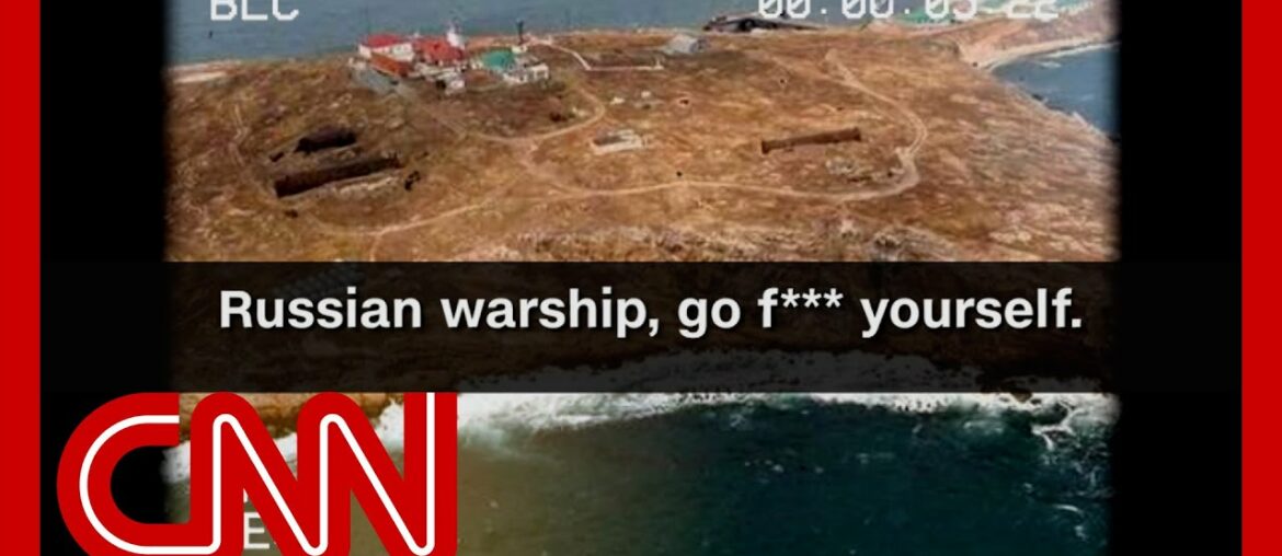 Ukrainian soldier after warning: 'Russian warship, go f*** yourself' Ukrainian soldier after warning: 'Russian warship, go f*** yourself'