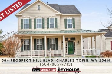 Awesome Charles Town Colonial Style Home for Sale $450K or Trade The Reynolds Team (304) 885 7715