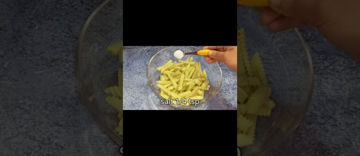 french fries in 2 mins /crispy french fries recipe/shorts