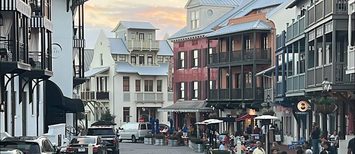 Rosemary Beach,  Florida Is A Confusing Place To Drive But It Looks Like Europe