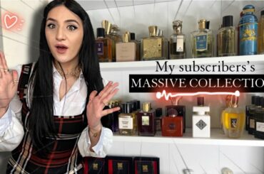 I REVIEW MY SUBSCRIBERS’S INSANELY MASSIVE FRAGRANCE COLLECTIONS & ‘cheap-a**’ collections(QUOTING)