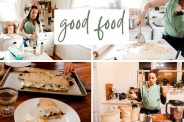 Home Cooked Food | Granola, Einkorn Egg Noodles, Sourdough French Dip