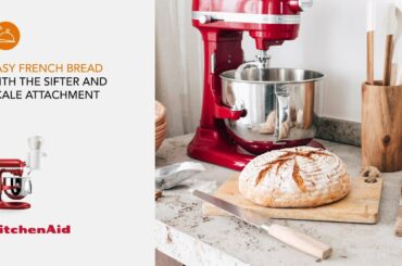 Easy French bread with the Sifter and Scale | Recipe | KitchenAid