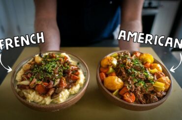American Pot Roast vs. French Boeuf Bourguignon | Battle of the Bites