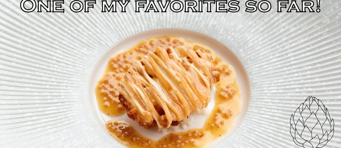 Brown butter fried cauliflower dish | Fine dining vegetarian dish Brown butter fried cauliflower dish | Fine dining vegetarian dish