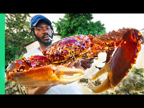 RARE Jamaican Seafood and Eating POISON Fish!! Montego Bay Food Tour!! RARE Jamaican Seafood and Eating POISON Fish!! Montego Bay Food Tour!!