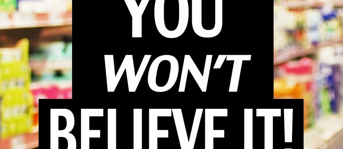 You Won't Believe What Happened At The Grocery Store! You Won't Believe What Happened At The Grocery Store!