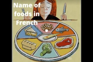 French food vocabulary! learn 25 names of assorted food items. #learnfrenchinfrance, #basicfrench,
