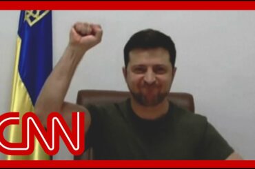 Zelensky receives standing ovation after speech to European Parliament