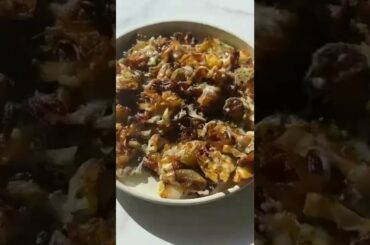 #shorts | Easy Homemade French Onion Smashed Crispy Potatoes Recipe