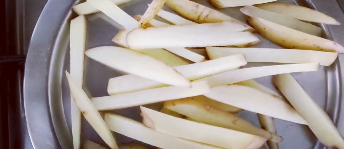 French Fries with Tea#Guest Episode /Snack recipe.