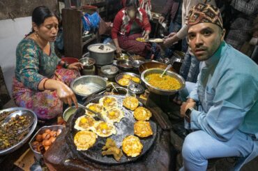 Trying The Most Unique Nepali Street Food!