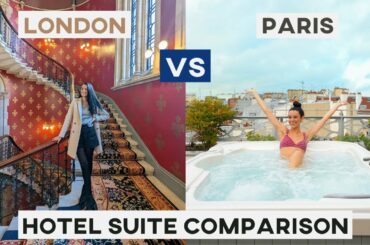Luxury Suite Comparison London vs Paris | St. Pancras Renaissance vs Paris Republique
