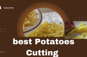 How to Cut Potatoes to Make Crispy Homemade French Fries Recipe