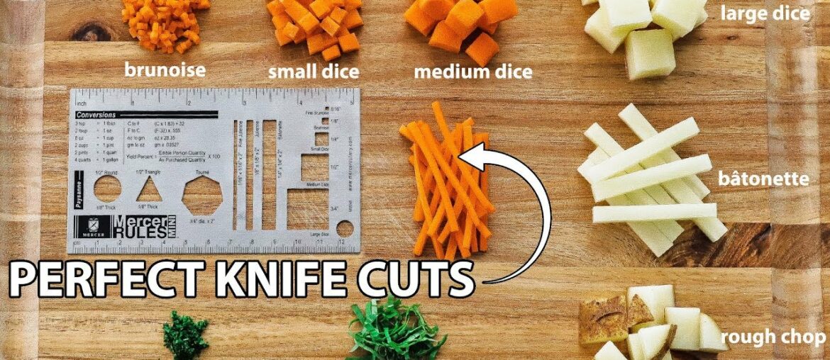 How to Master Basic Knife Skills – Knife Cuts 101 How to Master Basic Knife Skills - Knife Cuts 101