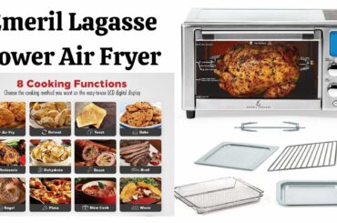 Air Fryer Oven, Bake, Broil, Food Dehydrator, Rotisserie