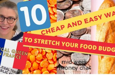 10 Cheap & Easy Ways to Stretch Your Food Budget - #frugalfood #frugal #tips #menu