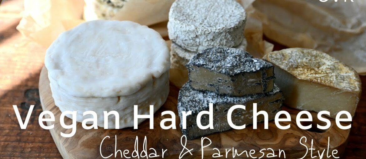 Vegan Hard Cheese Cheddar & Parmesan Style