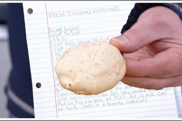 Great Grandma's Peppernuts Recipe - From A Viewer - Glen And Friends Cooking