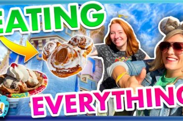 Disney World FOOD CHALLENGE: Main Street, U.S.A. Edition