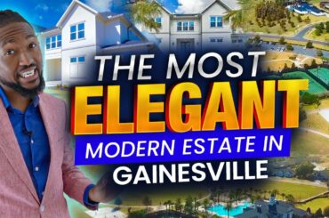 Inside of a $1,350,000 Luxury Designer Estate in Gainesville Florida! *For Sale*