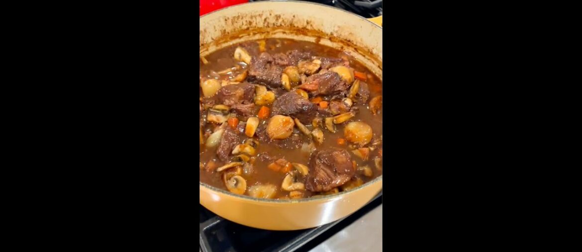 Boeuf Bourguignon (French Beef Stew)