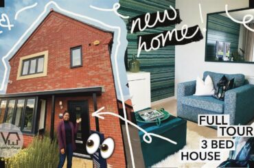 Touring a SPACIOUS 3Bed New Build House Tour UK | Bloor Homes The Yarkhill Show Home