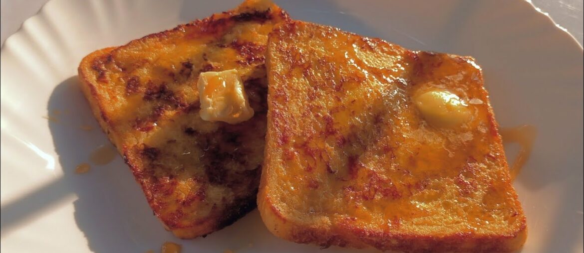 French Toast Recipe ASMR | Classic Breakfast | Silent Cuisine