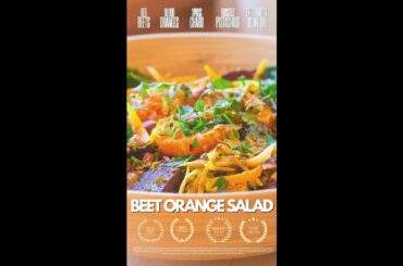 OFFICIAL TRAILER: BEET ORANGE SALAD RECIPE NOW APPEARING on MEDITERRANEAN MINUTES CHANNEL #shorts