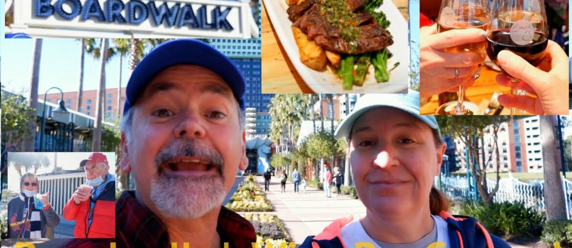 Disney's Boardwalk | Dinner at Wine Bar George | Disney Springs