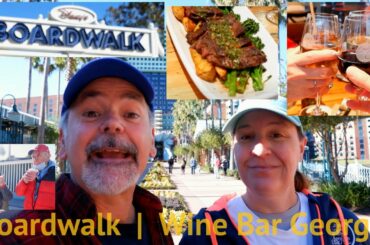 Disney's Boardwalk | Dinner at Wine Bar George | Disney Springs