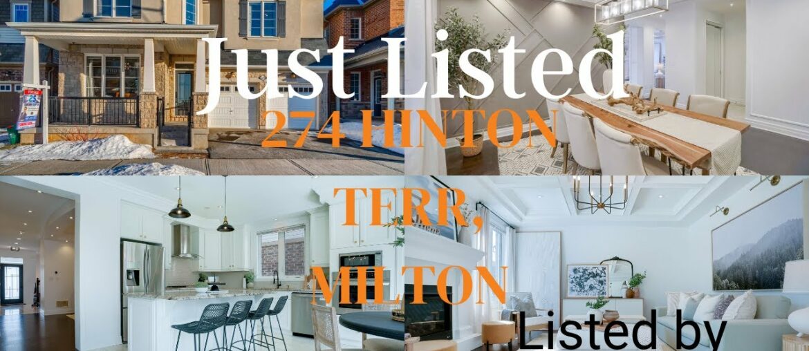 Just Listed For Sale in Milton (274 Hinton Terr), Sanjay Gupta, Broker