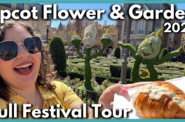 Epcot's Flower & Garden Festival 2022 (Full Tour) All Food Booths, Activities, Entertainment & more!