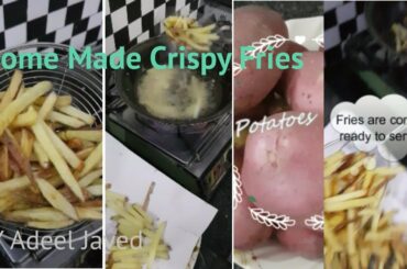 French Fries I Crispy fries I KFC French Fries Recipe at Home I Vlog