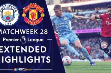 Manchester City v. Manchester United | PREMIER LEAGUE HIGHLIGHTS | 3/6/2022 | NBC Sports