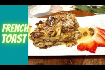 How To Make Easy Delicious French Toast Casserole | Breakfast Recipe | The Best Oven Baked Recipe