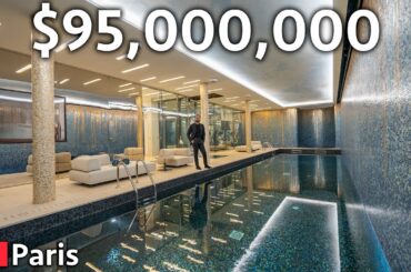 Inside a Seven Floor $95,000,000 PARIS Mansion With an Underground Pool
